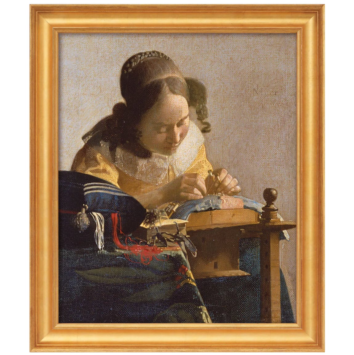 &quot;The top clerk&quot; by Jan Vermeer van Delft, Limit. Giclée reproduction
