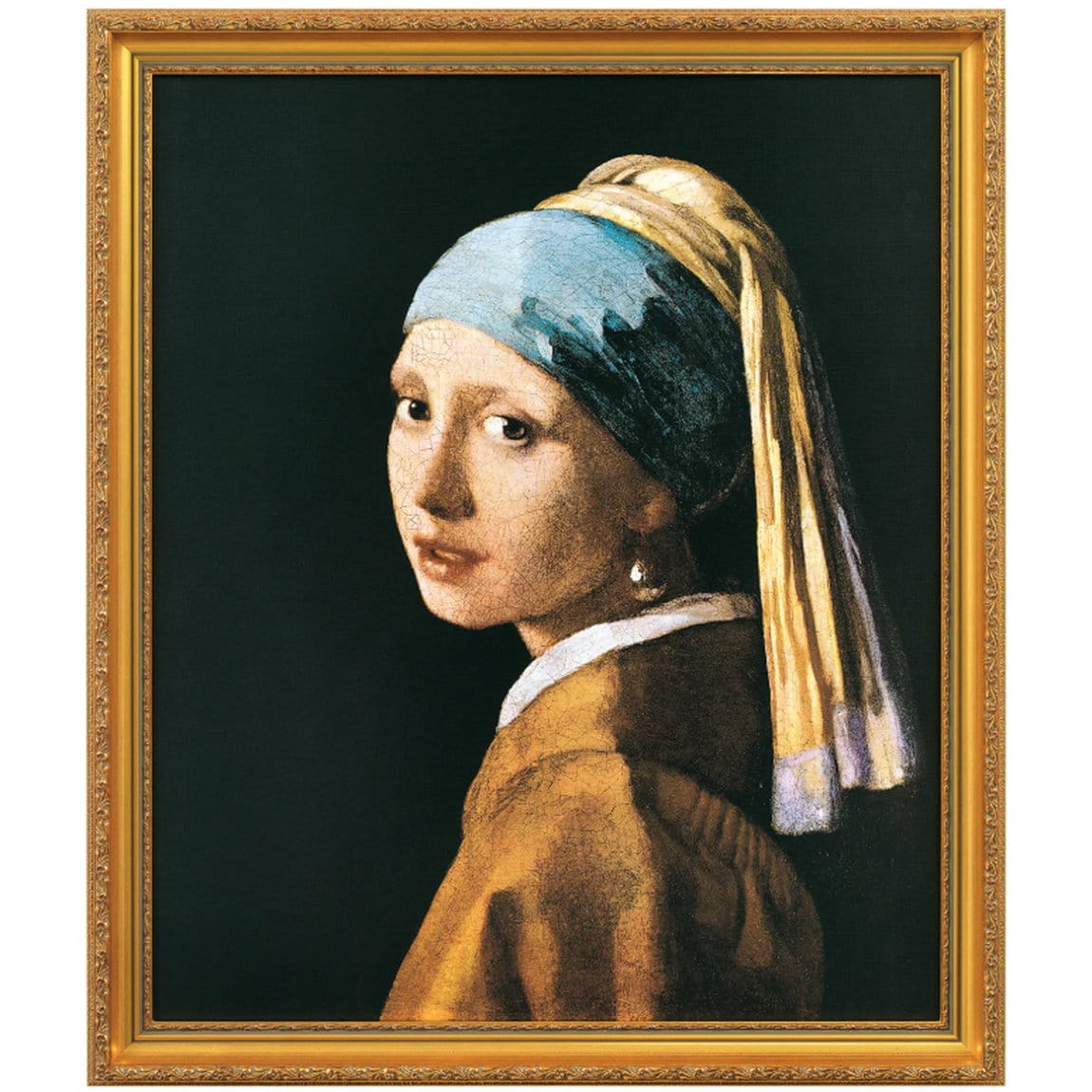 &quot;The girl with the pearl ear ring&quot; by Jan Vermeer van Delft (limit reproduction)