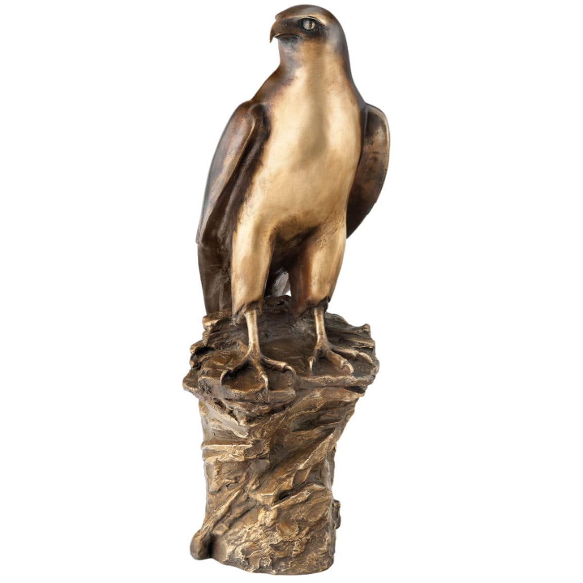 Bronze sculpture &quot;Turmfalke&quot; by Erwin A. Schinzel