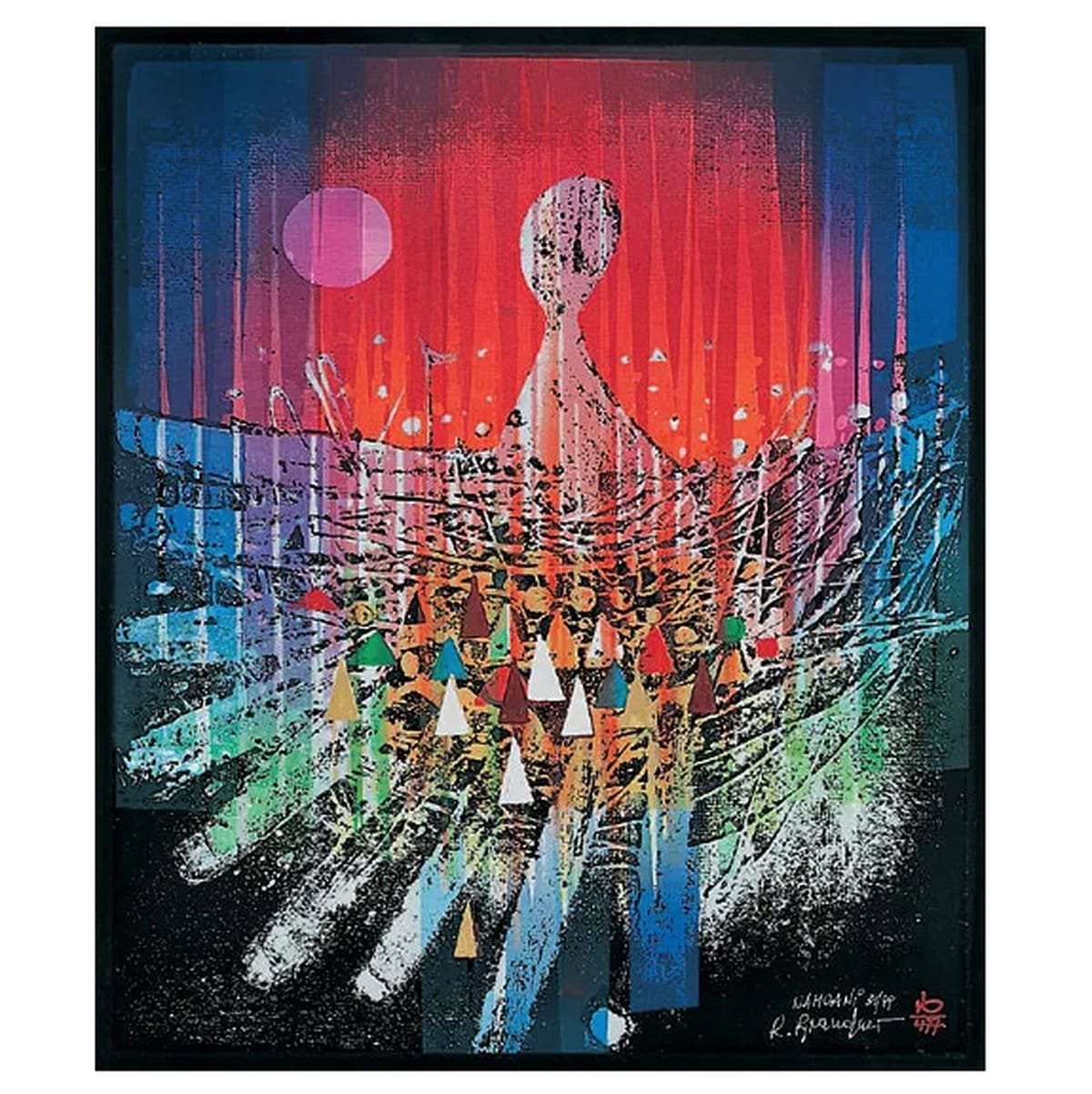 &quot;Namoani&quot; (1998) - Limitated ManUgrafie by Reinhard Brandner