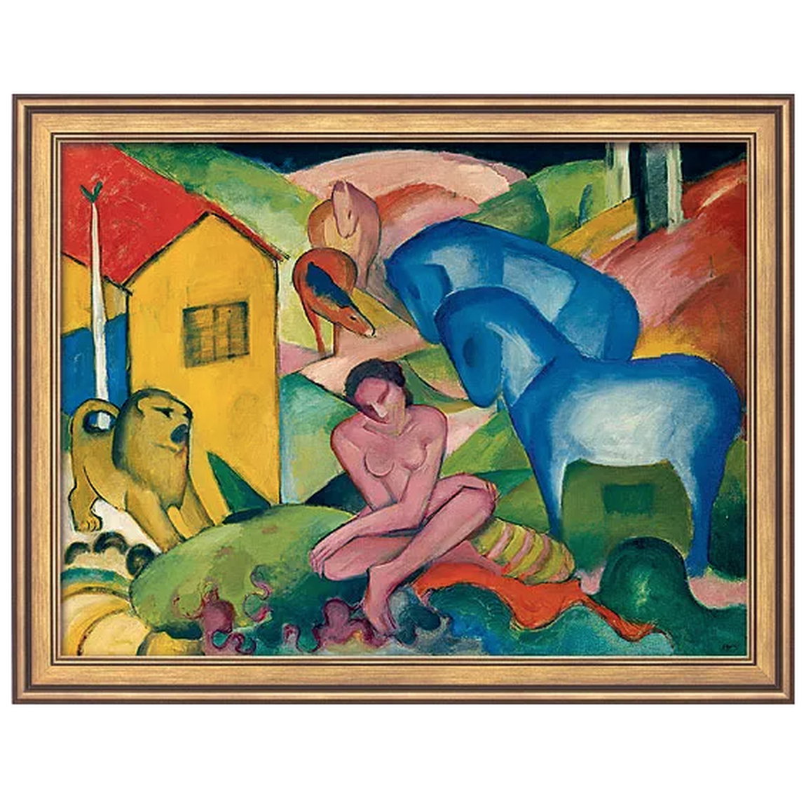 &quot;Dream&quot; by Franz Marc (limited reproduction)