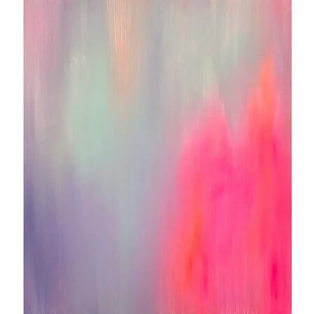 Abstraktes Acrylgemälde „The Calm Way #4“ (2025) von Ruzica Sola