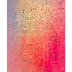 Abstraktes Acrylgemälde „The Calm Way #1“ (2025) von Ruzica Sola