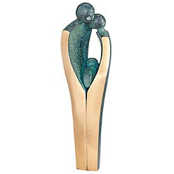 Bronzeskulptur „Junges Glück" von Luise Kött-Gärtner