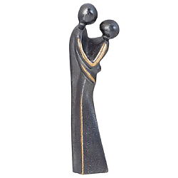 Liebevolle Kleinbronze „La Promessa“ von Kerstin Stark