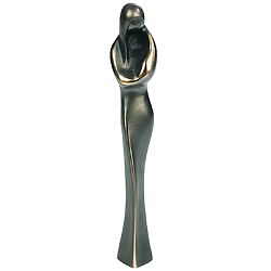 Bronzeskulptur „La Madonna“ von Kerstin Stark
