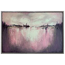 Constance Renken: "Touched by Heather" (2022) (Original / Unikat), Abstrakte Malerei auf Keilrahmen