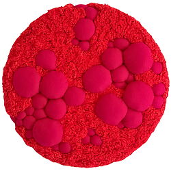 Textiles Wandobjekt "Pink Bubble Haze" von Sienna Martz