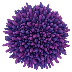 Textiles Wandobjekt "Amethyst Blossom" von Sienna Martz