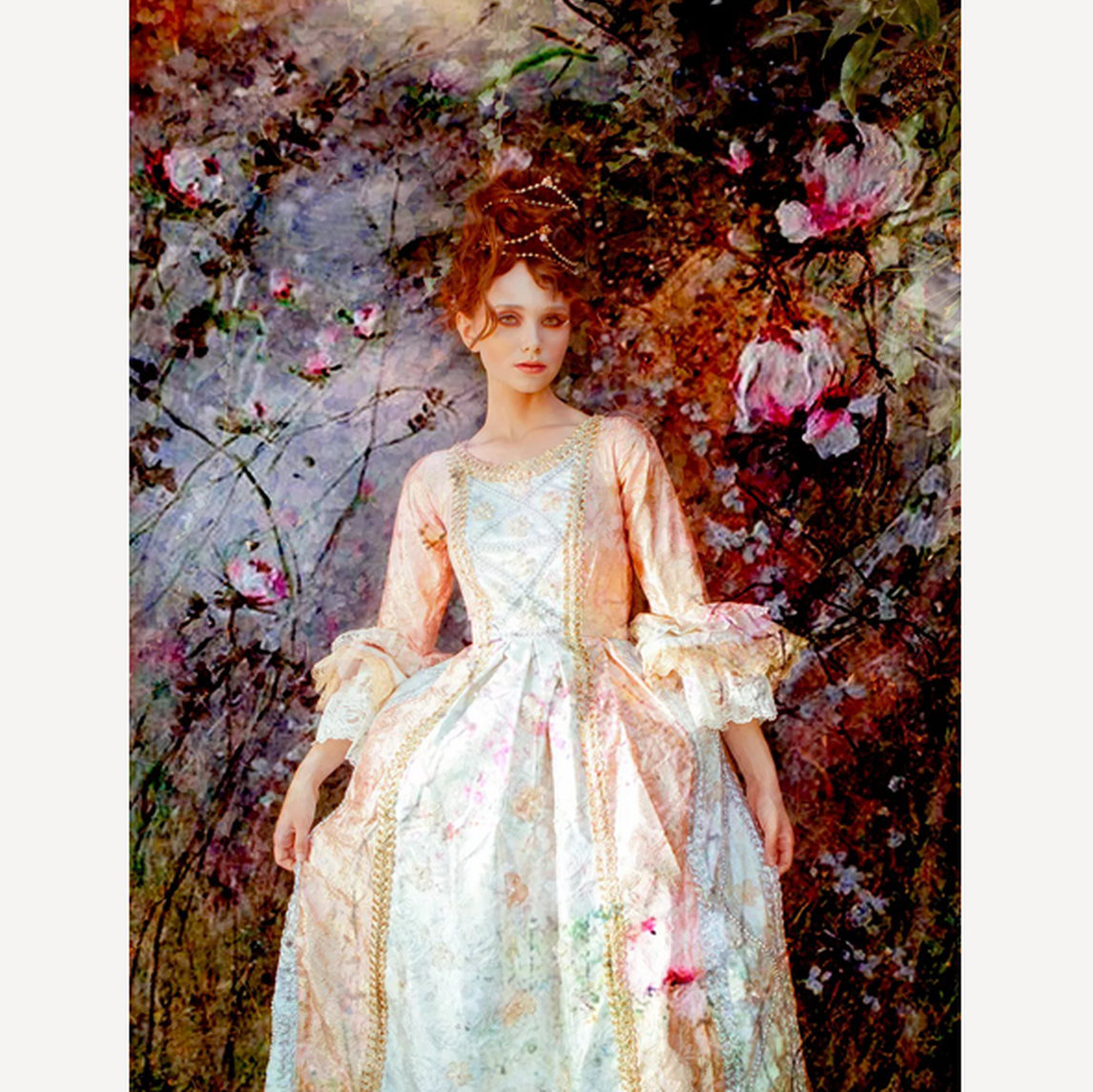 Photographie de portrait conceptuel &quot;Romantic Garden&quot; (2020) par Viet Ha Tran