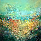 Résumé de la peinture à l&#39;huile &quot;Breathe&quot; (2024) par Dini Christoforou