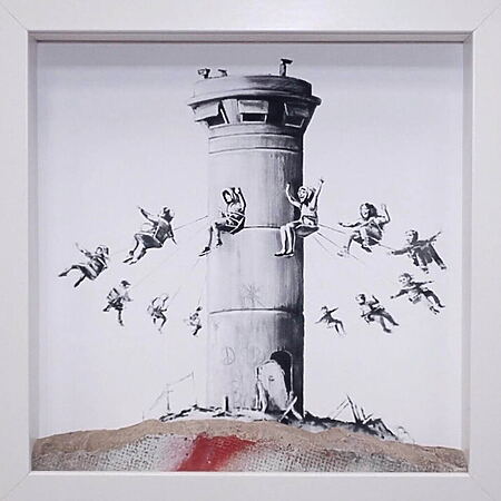 „Walled Off Hotel“ (2017) von Banksy, limitiertes Boxed Set