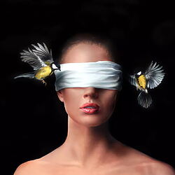 Photorealism oil painting &quot;Vision&quot; (2025) by Duhaj Peter