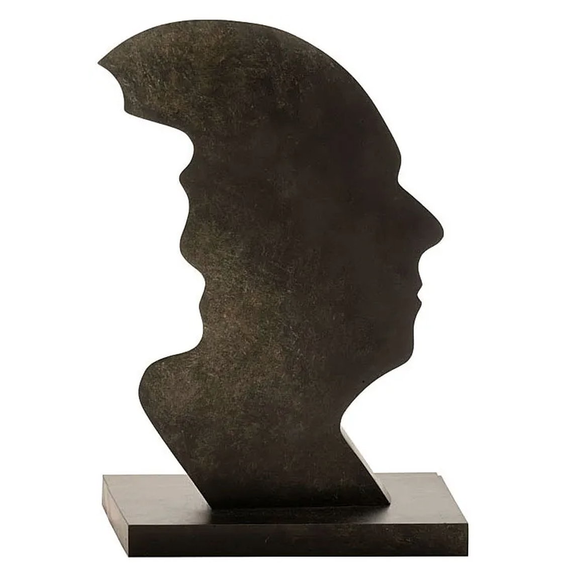 Limitierte Bronzeskulptur "Confidence" von Marc Caelenberghe