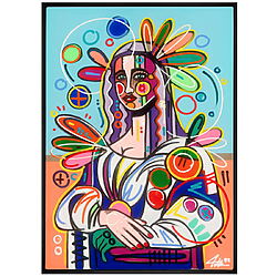 "Liza" (2021) von David Tollmann, handüberarbeiteter Pigmentdruck, limitiert und gerahmt