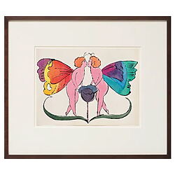 Serielles Unikat "One plate, from: In the Bottom of My Garden FS IV. 92A" (1956) von Andy Warhol