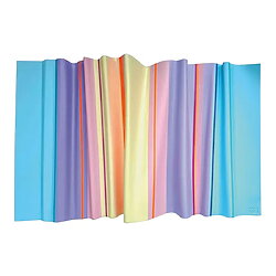 Escultura de pared colorida "Folding 12" de Kuno Vollet