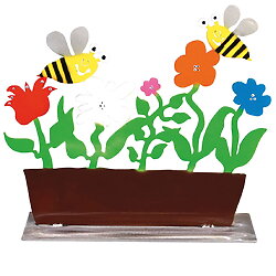 Gartenskulptur "Im Blumenkasten" von Patrick Preller