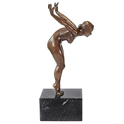 Bronzeskulptur "Jump" von Alfredo Llorens García