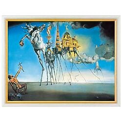 "Die Versuchung des Heiligen Antonius" (1946) von Salvador Dalí, limitierte Reproduktion