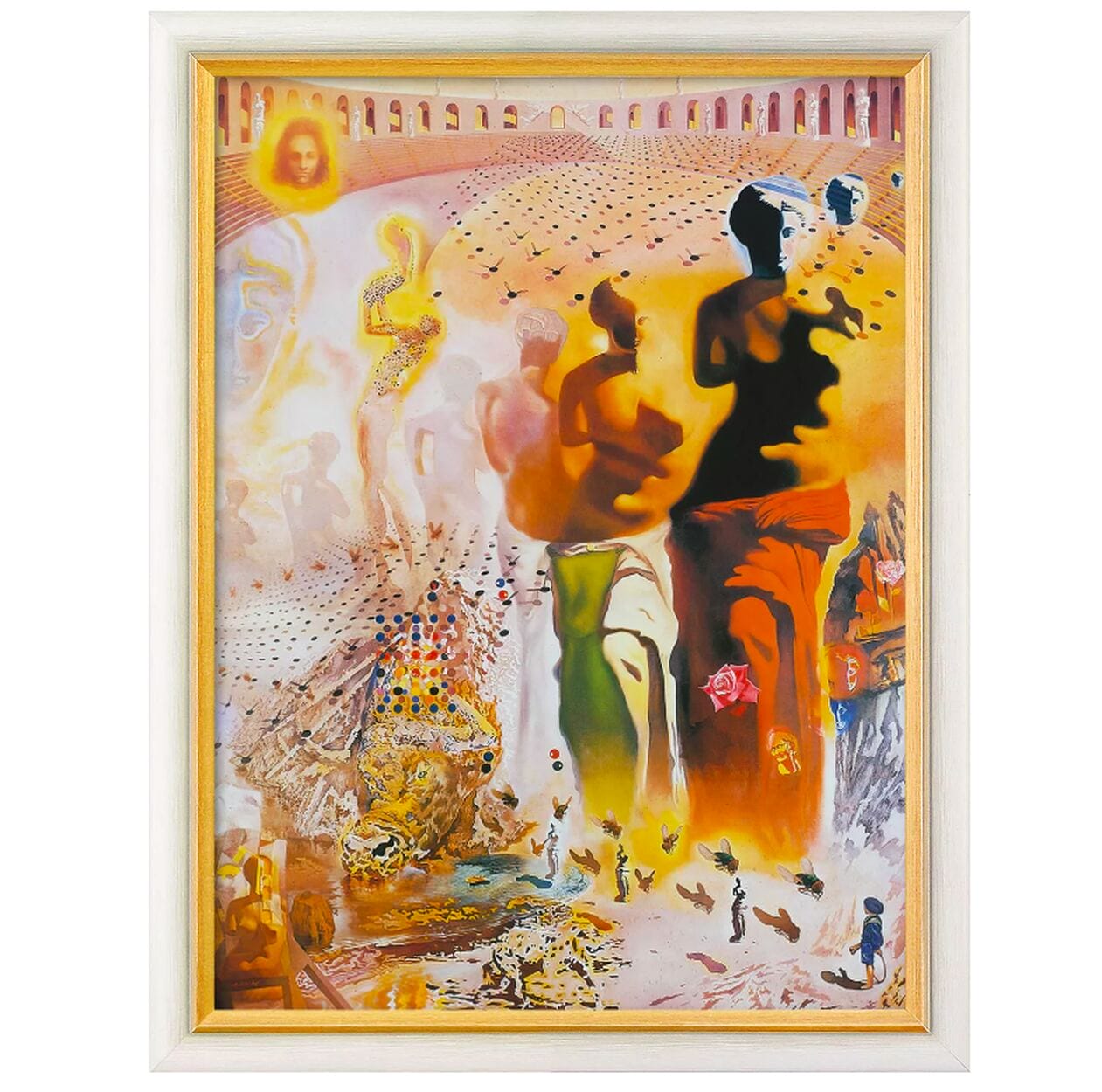 "Der halluzinogene Torero" (1968-70) von Salvador Dalí, limitierte Reproduktion