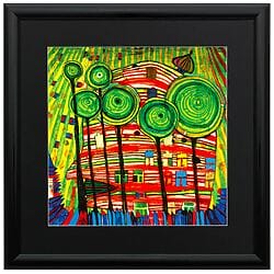 Friedensreich Hundertwasser: "Blobs Grow in Beloved Gardens"
