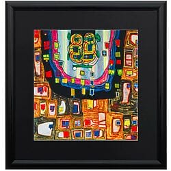 Friedensreich Hundertwasser: "Geburt eines Automobils", Reproduktion