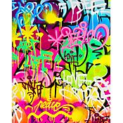 Graffiti-Gemälde „URBAN COLORS“ (2020) von Vincent Bardou