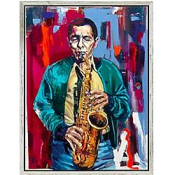 "Art Pepper" von Jürgen Born, limitierte Giclée Fine Art Print Edition