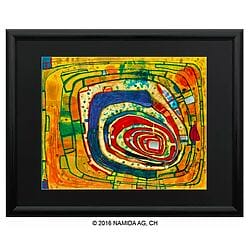 Friedensreich Hundertwasser: "Insel im gelben Meer"