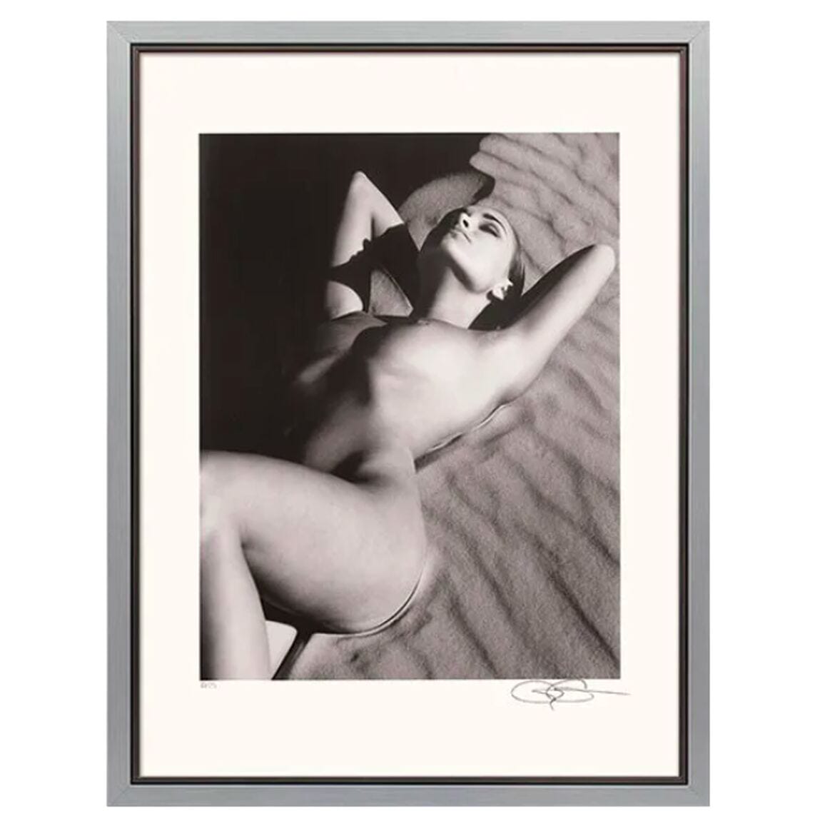 &quot;Echo Johnson&quot;, framed &amp; limited nude photography by Greg Gorman