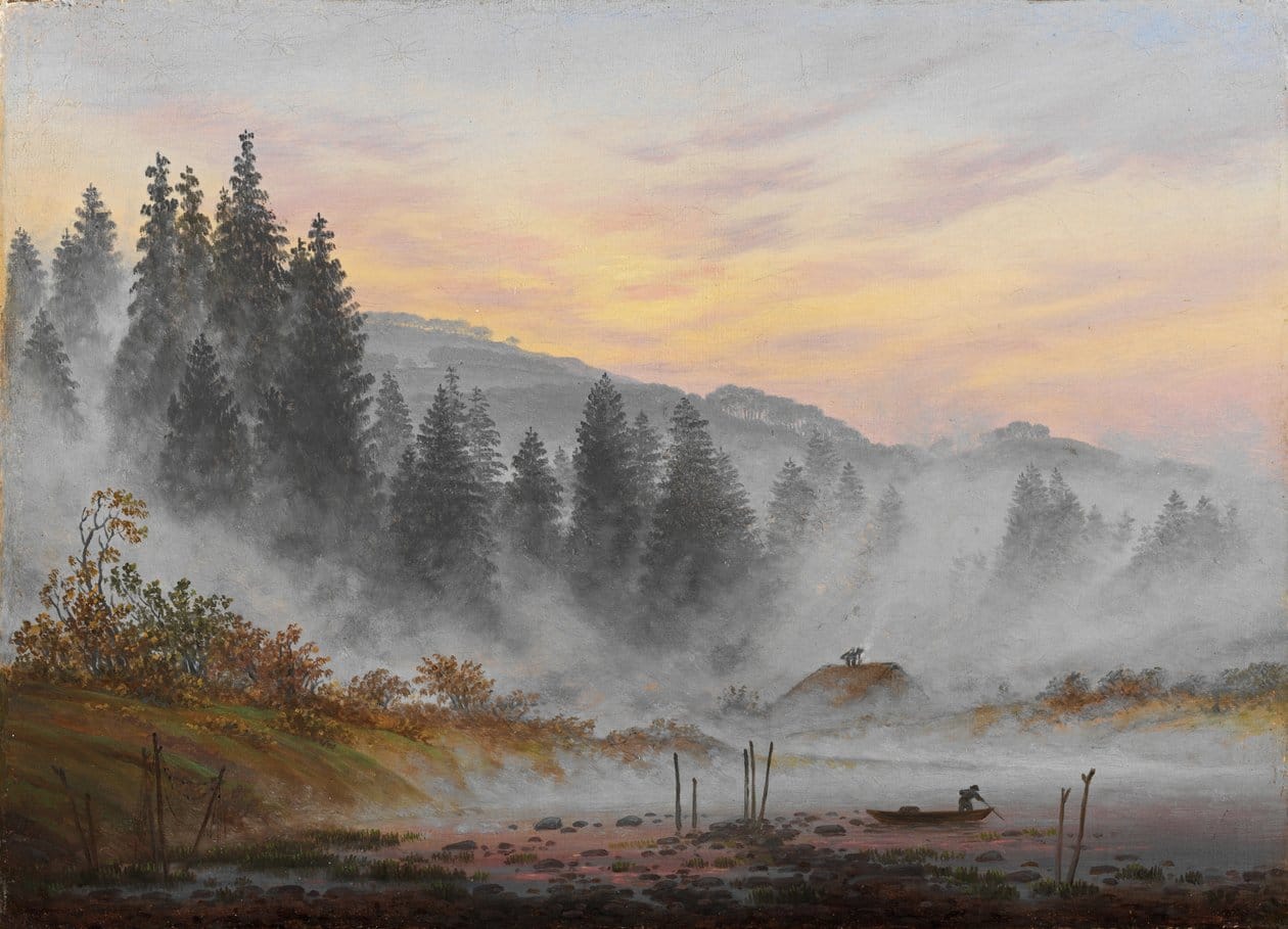 Caspar David Friedrich: &quot;The morning&quot; - from the &quot;daily time cycle&quot;, limited reproduction