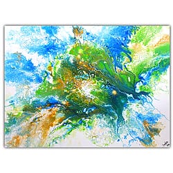 Fiji abstraktes Acrylbild bunt handgemalt Original Gemälde kaufen