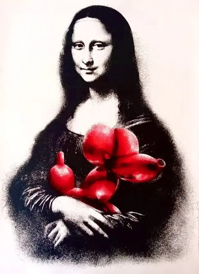 &quot;Rescue Red&quot; (2019) by Mr. Brainwash, limited screen print on paper⁣ ⁣ Copyright: @Mrbrainwash @SingulArtofficial⁣⁣ ⁣ Title: &quot;Rescue Red&quot; (2019) ⁣ Artist: Mr. Brainwash (France) ⁣ Medium: Sieb printing on paper ... Art, Street Art, Urban Art⁣ Motif (E): Celebrities, Graffiti, Mona Lisa⁣ Dimensions: 57 W x 76 H cm (unfamiliar) ⁣ ⁣ The work and the certificate of authenticity are hand-signed by the artist. Free return⁣ ⁣ #monalisa #streeTADDDICTED #MRBRAINWASH #ORBANARTS #GRAFFPORN #DISCOVERPORTRAIT #graffitiart #Popartlover #contemporanyart #StreetTandgraffiti #Arteurbana #Urbanartist